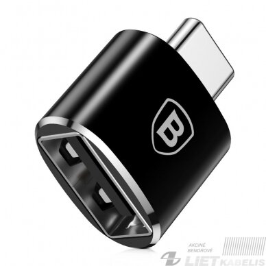 Adapteris USB C kištukas - USB A lizdas, su OTG funkcija BASEUS