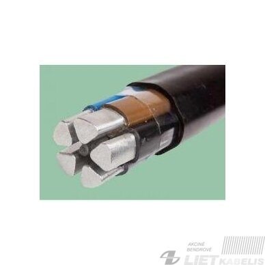 Aliumininis jėgos kabelis su PVC izoliacija AXMX 5x25mm² TT Cables