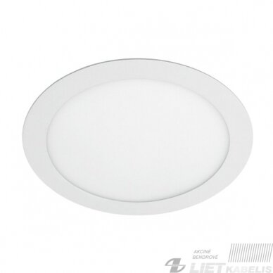 LED šviestuvas Oris Plus  3W, 4000K,  200lm, IP20,  įleidžiamas apvalus, GTV