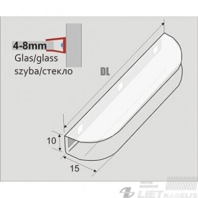 Baldinis LED šviestuvas CLAMPO 0,24W, WW, (2VNT) Kanlux 3