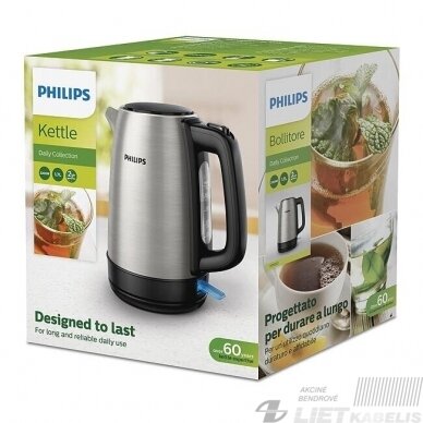 Elektrinis virdulys  HD9350/91, 1.7 l Philips 4