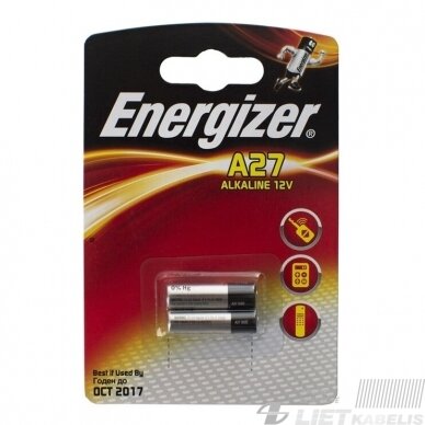 Elementas A27 12V šarm.FSB2 Energizer