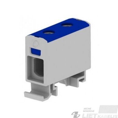 Gnybtas modulinis 1xAl/Cu 1,5-16mm², MAA1016B10, mėlynas, Linkwell