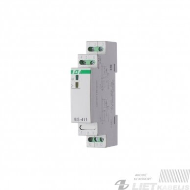 Impulsinė (bistabili) rėlė BIS-411, 1modulio, 230V, 10A, F&F