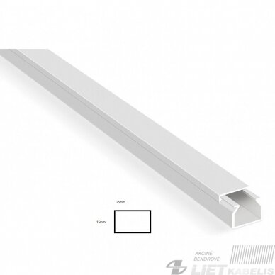 Instaliacinis kanalas LHD 25x15mm Kopos Kolin 2