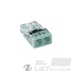 Jungtis universali, 2273-202, 2x0,5-2,5mm² 32A,Wago