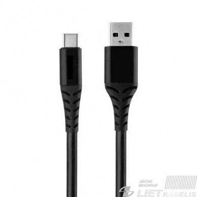 Kabelis USB-C 120W, 6A, M05 greitasis krovimas, IDD