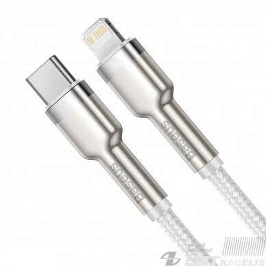 Kabelis USB C kištukas-  IP Lightning kištukas 1.0m 20W QC3.0, BASEUS 3