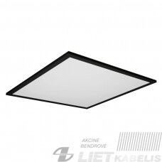 LED panelė 40W, 3000-6000K, 4300lm,60x60cm, juoda, IP20, SPECTOR Light