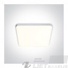 LED šviestuvas 14W, 4000K, 1610Lm, įleidžiamas, kvadratinis, One Light