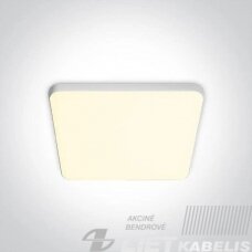 LED šviestuvas 14W, 3000K, 1610Lm, įleidžiamas, kvadratinis, One Light