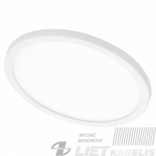 LED šviestuvas 24W,  3000-6500K, 2500lm, virštinkinis, apvalus, IP40, Reus&Helle