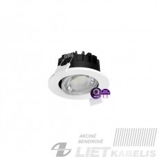 LED šviestuvas 4,5W, 2700K-4000K, potinkinis baltas, PHILIPS