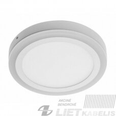 LED šviestuvas TWN apvalus, pridedams, 16W (12+4W), 3000K, 1140Lm, GTV