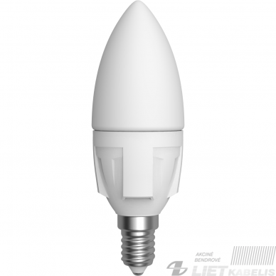 LED lempa 6W, E14, 3000K, 540LM, dimeriuojama, SKYLIGHTING