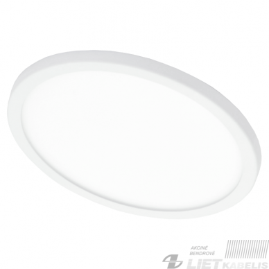 LED šviestuvas 24W,  3000-6500K, 2500lm, virštinkinis, apvalus, IP40, Reus&Helle