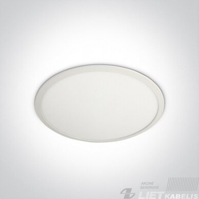 Led šviestuvas 48W, 4000K, 4000lm, 1200mA, dimeriuojamas, ⌀60cm, ONE Light