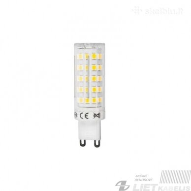 Lempa LED 12W, G9, 230V, 1080lm, 4000K, keramikinė, LEDline