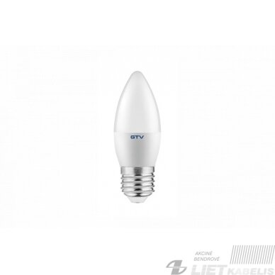 Lempa LED 6W, E27, 470lm, 4000K,  GTV