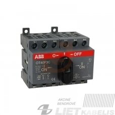 Perjungiklis modulinis 3F/40A 1-0-2 be rankenos, OT40F3C, ABB