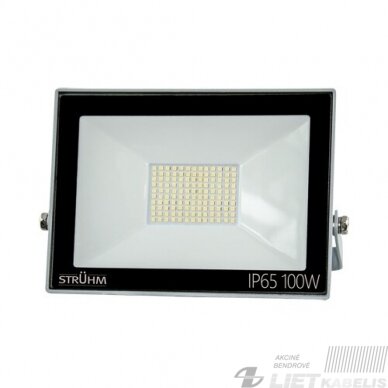 Prožektorius LED 100W, 4200K, 8280LM, IP65, STRUHM