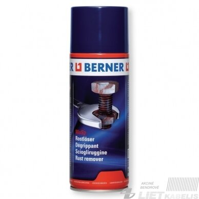 Rudžių tirpiklis MoS2 400 ml Berner