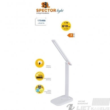 Stalinis LED šviestuvas 7W, 610lm, SPECTOR light 2