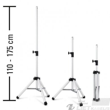Teleskopinis stovas šildymui 175cm, TROTEC