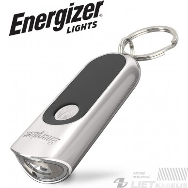 Žibintas-pakabukas 1x LED,2xCR2016, KEYCHAIN LIGHT energizer